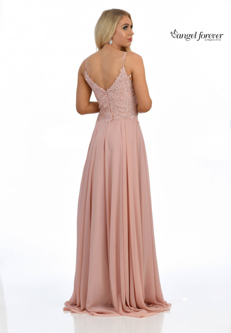 Angel Forever Pink Chiffon Prom / Evening Dress